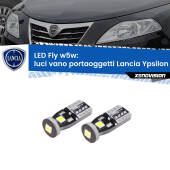 0 Luci Vano Portaoggetti LED Lancia Ypsilon II 312 2011 in poi: W5W Fly W5W: Lampadine LED Fly 6000k (Coppia)