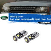 0 Luci Vano Portaoggetti LED Land rover Sport L320 2005 - 2013: W5W Fly W5W: Lampadine LED Fly 6000k (Coppia)