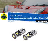 0 Luci Vano Portaoggetti LED Lotus Elise Mk2 2000 - 2009: W5W Fly W5W: Lampadine LED Fly 6000k (Coppia)