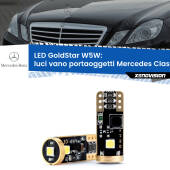 0 Luci Vano Portaoggetti LED Mercedes Classe-E W212 2009 - 2016: T10 GoldStar T10 (W5W) Goldstar Coppia LED Canbus Next Gen