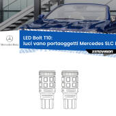 0 Luci Vano Portaoggetti LED Mercedes SLC R172 2016 - 2017: T10 Bolt T10: LED Bolt 6000k (Coppia)