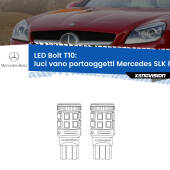 0 Luci Vano Portaoggetti LED Mercedes SLK R172 2011 in poi: T10 Bolt T10: LED Bolt 6000k (Coppia)