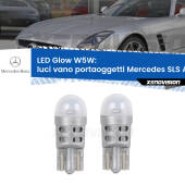 0 Luci Vano Portaoggetti LED Mercedes SLS AMG C197 2010 in poi: W5W Glow a Luce Calda W5W: LED Glow Bianco Caldo (Coppia)