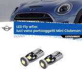 0 Luci Vano Portaoggetti LED Mini Clubman F54 2014 - 2019: W5W Fly W5W: Lampadine LED Fly 6000k (Coppia)