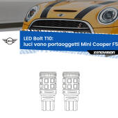 0 Luci Vano Portaoggetti LED Mini Cooper F55 F56 2013 - 2017: T10 Bolt T10: LED Bolt 6000k (Coppia)