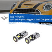 0 Luci Vano Portaoggetti LED Mini Cooper F55 F56 2013 - 2017: W5W Fly W5W: Lampadine LED Fly 6000k (Coppia)