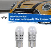 0 Luci Vano Portaoggetti LED Mini Cooper F55 F56 2013 - 2017: W5W Glow a Luce Calda W5W: LED Glow Bianco Caldo (Coppia)