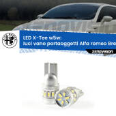 0 Luci Vano Portaoggetti LED per Alfa romeo Brera  2006 - 2010: W5W X-Tee W5W (T10) LED X-Tee (Coppia)
