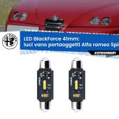 0 Luci Vano Portaoggetti LED per Alfa romeo Spider 916 1995 - 2005: C5W BlackForce 41mm (Coppia) C5W 41mm: LED Blackforce 6000k (Coppia)