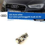 0 Luci Vano Portaoggetti LED per Audi A3 8V 2013 - 2020: Aura w5w W5W: lampadina LED Aura 6000k