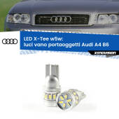 0 Luci Vano Portaoggetti LED per Audi A4 B6 2000 - 2004: W5W X-Tee W5W (T10) LED X-Tee (Coppia)