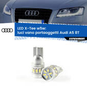 0 Luci Vano Portaoggetti LED per Audi A5 8T 2007 - 2017: W5W X-Tee W5W (T10) LED X-Tee (Coppia)