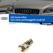 0 Luci Vano Portaoggetti LED per Audi Q7 2006 - 2015: Aura w5w W5W: lampadina LED Aura 6000k