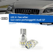 0 Luci Vano Portaoggetti LED per Audi Q7 2006 - 2015: W5W X-Tee W5W (T10) LED X-Tee (Coppia)