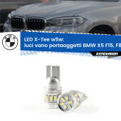 0 Luci Vano Portaoggetti LED per BMW X5 F15, F85 2014 - 2018: W5W X-Tee W5W (T10) LED X-Tee (Coppia)