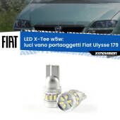 0 Luci Vano Portaoggetti LED per Fiat Ulysse 179 2002 - 2011: W5W X-Tee W5W (T10) LED X-Tee (Coppia)