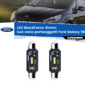 0 Luci Vano Portaoggetti LED per Ford Galaxy WM, WA6 2006 - 2015: C5W BlackForce 41mm (Coppia) C5W 41mm: LED Blackforce 6000k (Coppia)