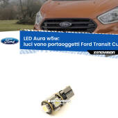 0 Luci Vano Portaoggetti LED per Ford Transit Custom 2012 - 2022: Aura w5w W5W: lampadina LED Aura 6000k