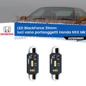 0 Luci Vano Portaoggetti LED per Honda NSX Mk1 1990 - 2005: C5W BlackForce 31mm (Coppia) C5W 31mm: LED Blackforce 6000k (Coppia)