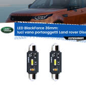 0 Luci Vano Portaoggetti LED per Land rover Discovery II L318 1998 - 2004: C5W BlackForce 36mm (Coppia) C5W 36mm: LED Blackforce 6000k (Coppia)