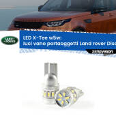 0 Luci Vano Portaoggetti LED per Land rover Discovery IV L319 2009 - 2015: W5W X-Tee W5W (T10) LED X-Tee (Coppia)