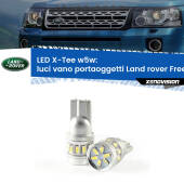 0 Luci Vano Portaoggetti LED per Land rover Freelander 2 L359 2006 - 2014: W5W X-Tee W5W (T10) LED X-Tee (Coppia)