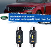 0 Luci Vano Portaoggetti LED per Land rover Range rover III L322 2002 - 2012: C5W BlackForce 36mm (Coppia) C5W 36mm: LED Blackforce 6000k (Coppia)