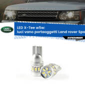 0 Luci Vano Portaoggetti LED per Land rover Sport L320 2005 - 2013: W5W X-Tee W5W (T10) LED X-Tee (Coppia)