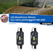 0 Luci Vano Portaoggetti LED per MG MGF 1995 - 2002: C5W BlackForce 36mm (Coppia) C5W 36mm: LED Blackforce 6000k (Coppia)