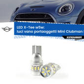 0 Luci Vano Portaoggetti LED per Mini Clubman F54 2014 - 2019: W5W X-Tee W5W (T10) LED X-Tee (Coppia)