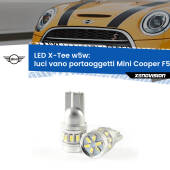 0 Luci Vano Portaoggetti LED per Mini Cooper F55 F56 2013 - 2017: W5W X-Tee W5W (T10) LED X-Tee (Coppia)