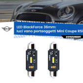 0 Luci Vano Portaoggetti LED per Mini Coupe R58 2011 - 2015: C5W BlackForce 36mm (Coppia) C5W 36mm: LED Blackforce 6000k (Coppia)