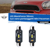 0 Luci Vano Portaoggetti LED per Mini Paceman R61 2012 - 2016: C5W BlackForce 36mm (Coppia) C5W 36mm: LED Blackforce 6000k (Coppia)