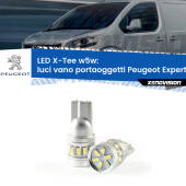 0 Luci Vano Portaoggetti LED per Peugeot Expert Mk2 2007 - 2015: W5W X-Tee W5W (T10) LED X-Tee (Coppia)