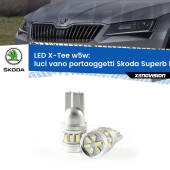 0 Luci Vano Portaoggetti LED per Skoda Superb III B8 2015 in poi: W5W X-Tee W5W (T10) LED X-Tee (Coppia)