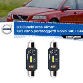 0 Luci Vano Portaoggetti LED per Volvo S40 I 644 1995 - 2003: C5W BlackForce 41mm (Coppia) C5W 41mm: LED Blackforce 6000k (Coppia)