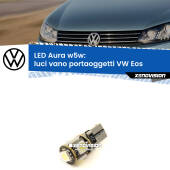 0 Luci Vano Portaoggetti LED per VW Eos 2006 - 2015: Aura w5w W5W: lampadina LED Aura 6000k