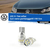 0 Luci Vano Portaoggetti LED per VW Eos 2006 - 2015: W5W X-Tee W5W (T10) LED X-Tee (Coppia)