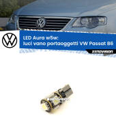0 Luci Vano Portaoggetti LED per VW Passat B6 2005 - 2010: Aura w5w W5W: lampadina LED Aura 6000k