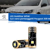 0 Luci Vano Portaoggetti LED Peugeot 308 Mk2 2013 - 2019: T10 GoldStar T10 (W5W) Goldstar Coppia LED Canbus Next Gen