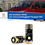 0 Luci Vano Portaoggetti LED Peugeot 807 2002 - 2010: T10 GoldStar T10 (W5W) Goldstar Coppia LED Canbus Next Gen