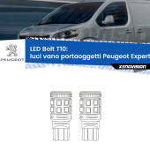 0 Luci Vano Portaoggetti LED Peugeot Expert Mk2 2007 - 2015: T10 Bolt T10: LED Bolt 6000k (Coppia)