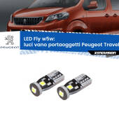 0 Luci Vano Portaoggetti LED Peugeot Traveller 2016 in poi: W5W Fly W5W: Lampadine LED Fly 6000k (Coppia)
