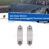 0 Luci Vano Portaoggetti LED Porsche Carrera GT 980 2003 - 2006: C5W Glow a Luce Calda (Coppia) C5W: LED Glow Bianco Caldo 36mm (Coppia)