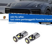 0 Luci Vano Portaoggetti LED Porsche Cayenne 9PA 2002 - 2010: W5W Fly W5W: Lampadine LED Fly 6000k (Coppia)