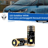 0 Luci Vano Portaoggetti LED Renault Grand scenic IV Mk4 2016 - 2022: T10 GoldStar T10 (W5W) Goldstar Coppia LED Canbus Next Gen