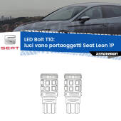 0 Luci Vano Portaoggetti LED Seat Leon 1P 2005 - 2012: T10 Bolt T10: LED Bolt 6000k (Coppia)