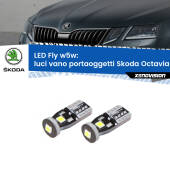 0 Luci Vano Portaoggetti LED Skoda Octavia III 5E 2012 - 2018: W5W Fly W5W: Lampadine LED Fly 6000k (Coppia)