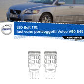 0 Luci Vano Portaoggetti LED Volvo V50 545 2003 - 2012: T10 Bolt T10: LED Bolt 6000k (Coppia)