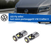 0 Luci Vano Portaoggetti LED VW Crafter II 2016 in poi: W5W Fly W5W: Lampadine LED Fly 6000k (Coppia)